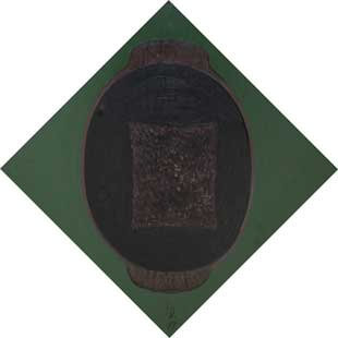 TROUGH - Oil/Canvas (50x50) 1993