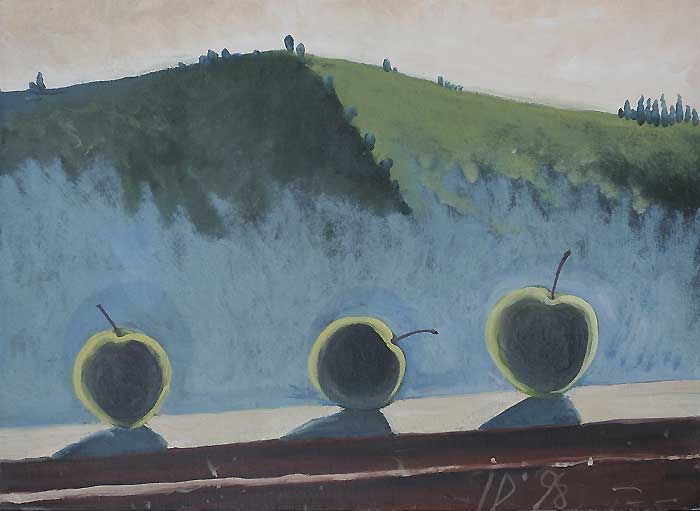 APPLES II - Oil/Canvas (35,5x46,5) 1998