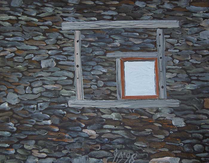 WINDOW - Oil/Canvas (27x35) 1998