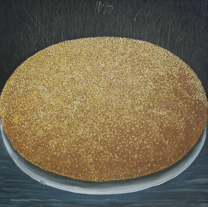 POLENTA I - Oil/Canvas (65x65) 1998